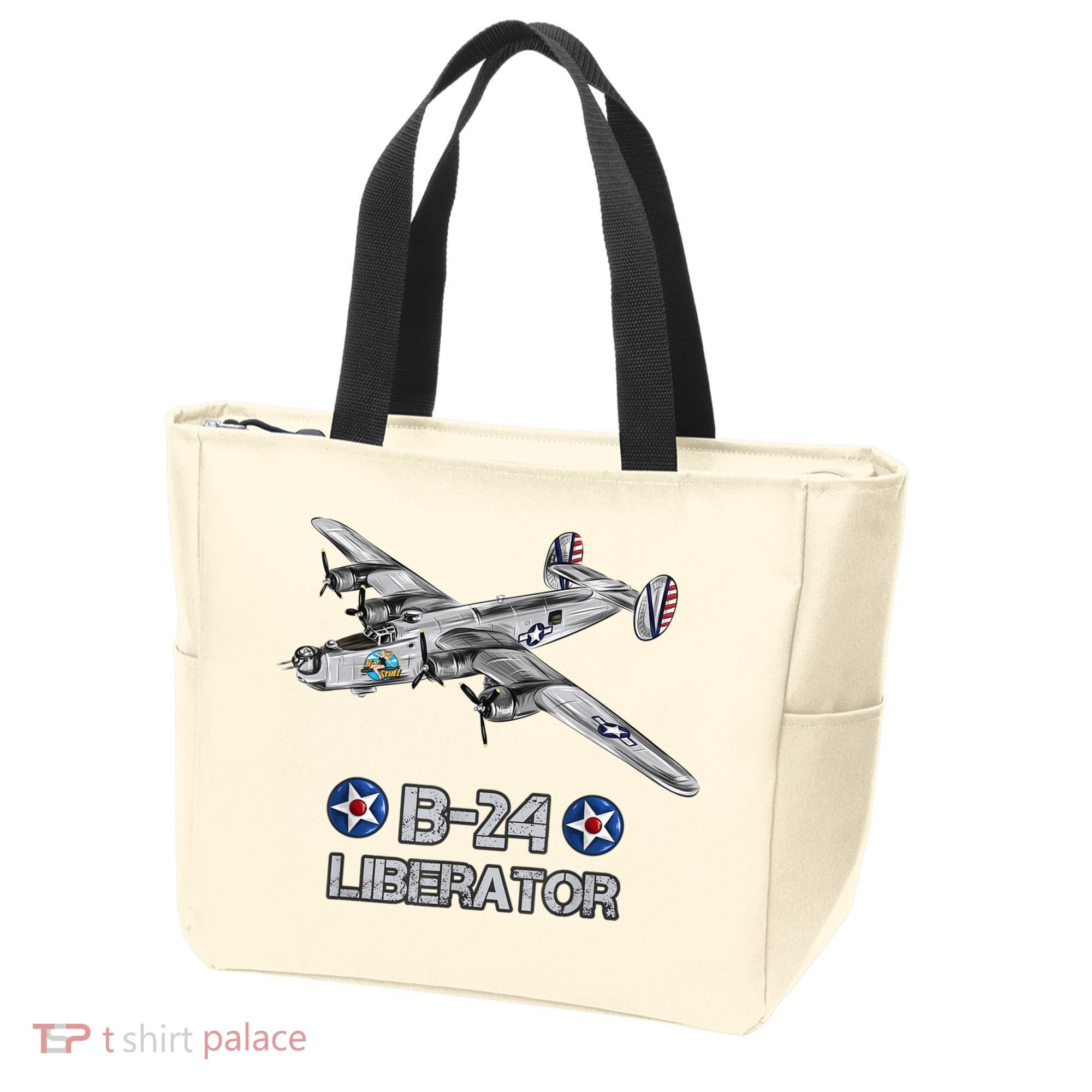 WW2 Aviation B24 Liberator American Heavy Bomber Gift Tote Bag