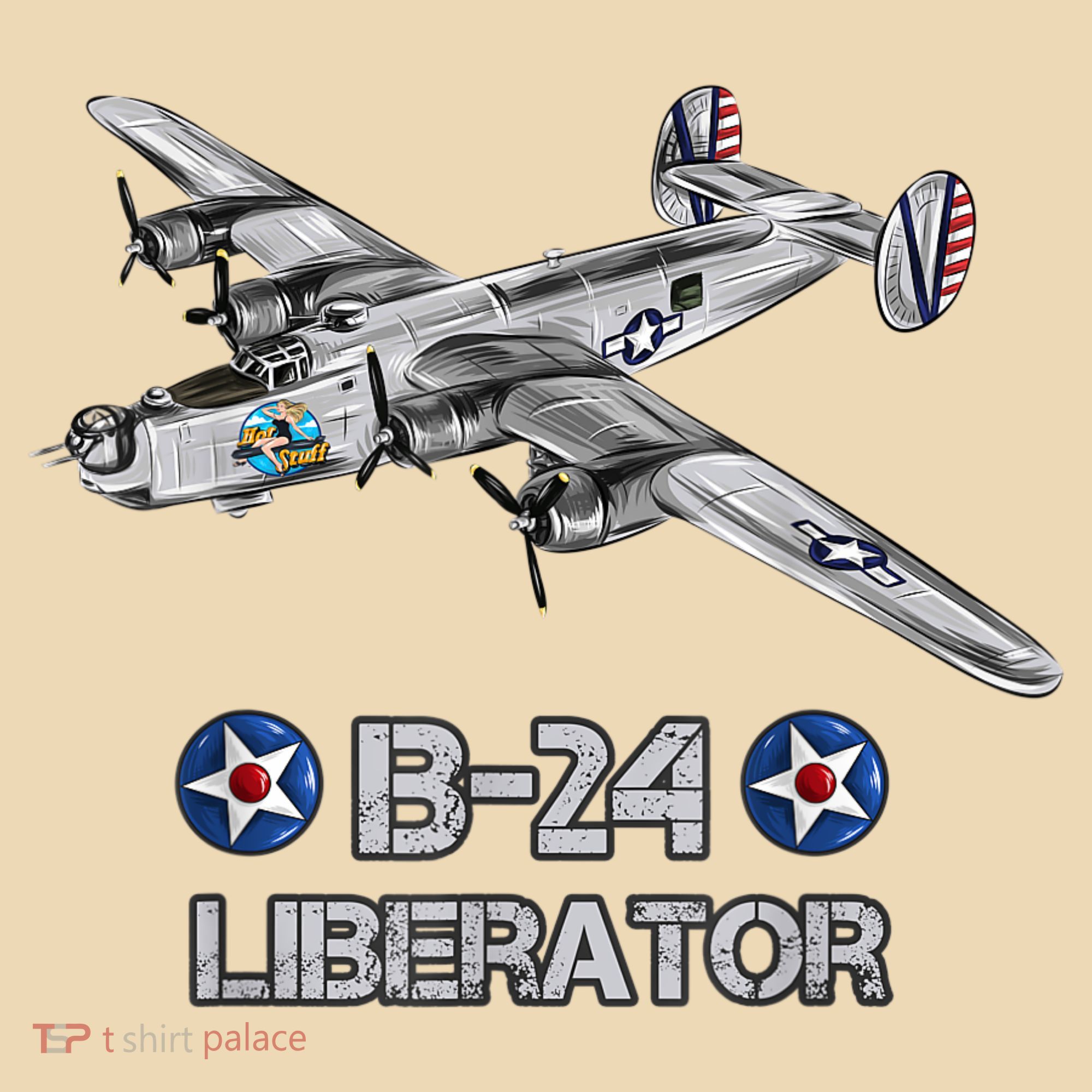 WW2 Aviation B24 Liberator American Heavy Bomber Gift Tote Bag