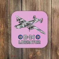 WW2 Aviation B24 Liberator American Heavy Bomber Gift Coaster thumb 0