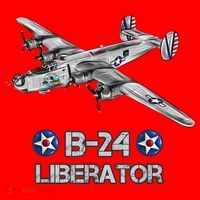 WW2 Aviation B24 Liberator American Heavy Bomber Gift Santa Hat thumb 1
