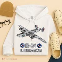 WW2 Aviation B24 Liberator American Heavy Bomber Gift Hoodie thumb 4