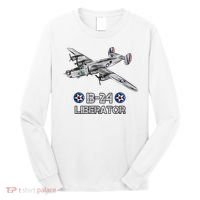 WW2 Aviation B24 Liberator American Heavy Bomber Gift Long Sleeve Shirt thumb 0