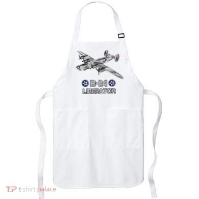 WW2 Aviation B24 Liberator American Heavy Bomber Gift Apron