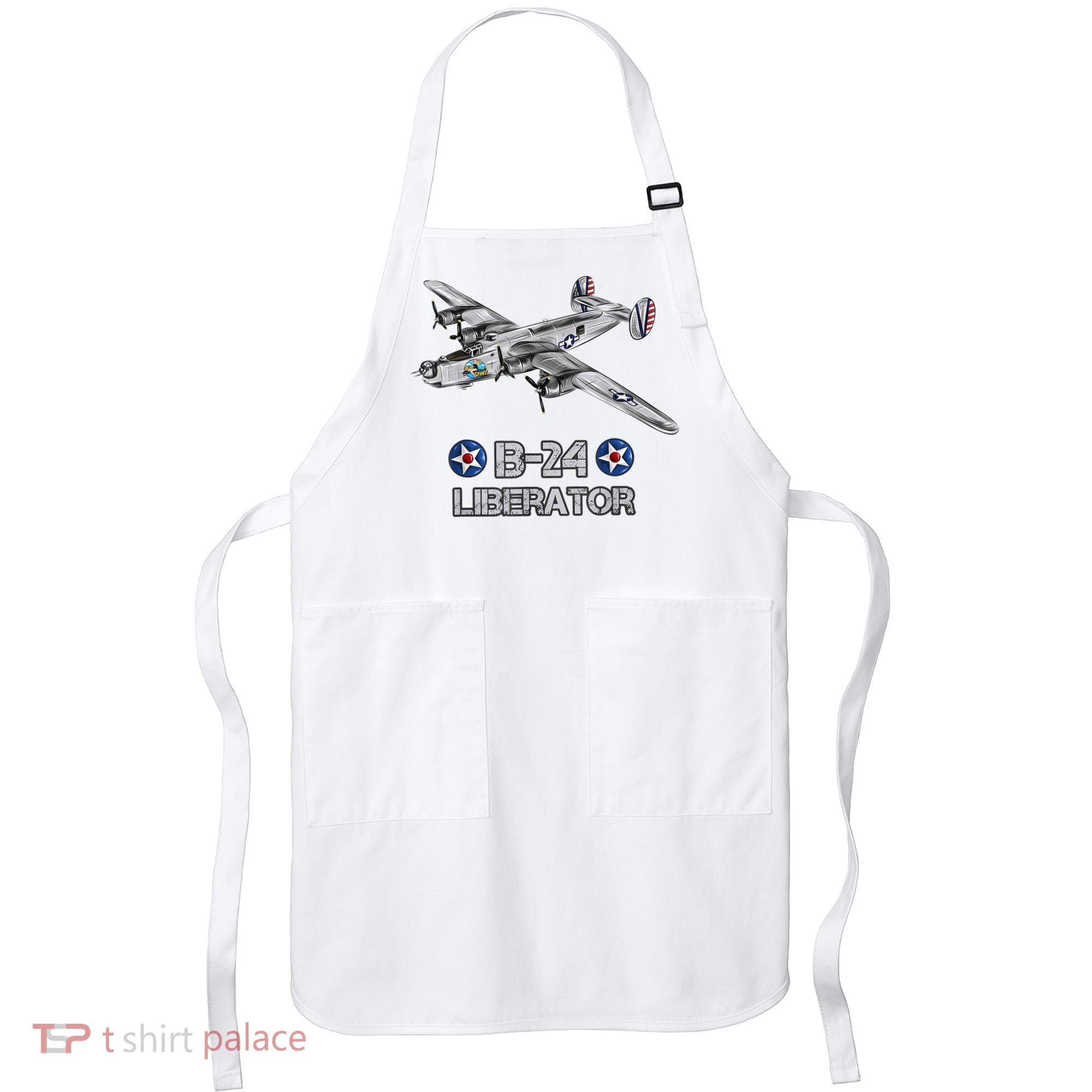 WW2 Aviation B24 Liberator American Heavy Bomber Gift Apron