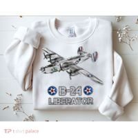 WW2 Aviation B24 Liberator American Heavy Bomber Gift Sweatshirt thumb 2