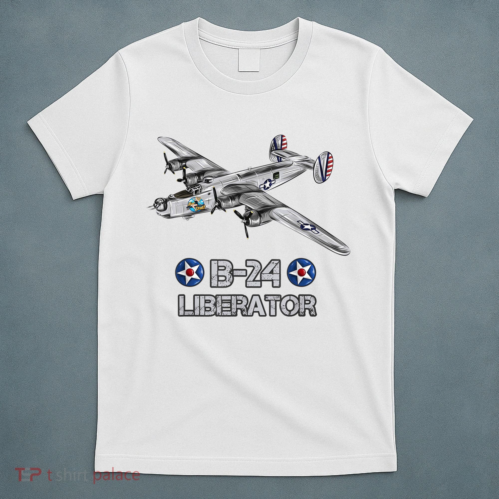 WW2 Aviation B24 Liberator American Heavy Bomber Gift T-Shirt