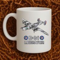 WW2 Aviation B24 Liberator American Heavy Bomber Gift Coffee Mug thumb 2