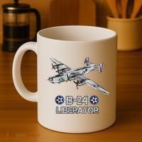 WW2 Aviation B24 Liberator American Heavy Bomber Gift Coffee Mug thumb 4