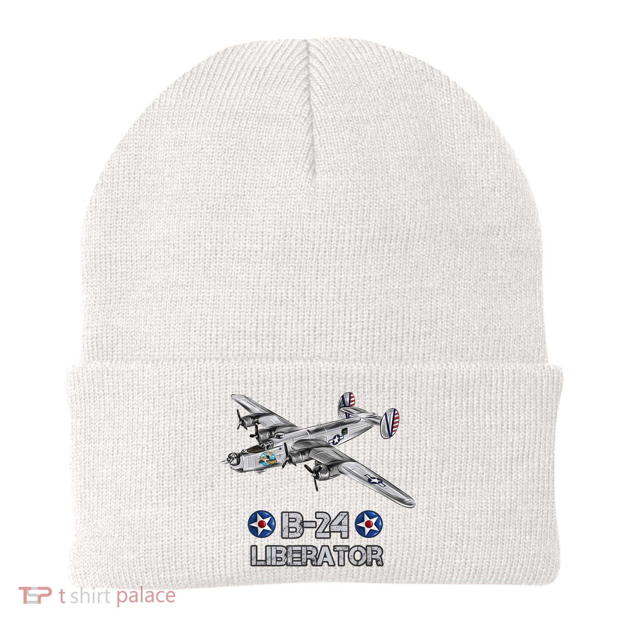 WW2 Aviation B24 Liberator American Heavy Bomber Gift Beanie