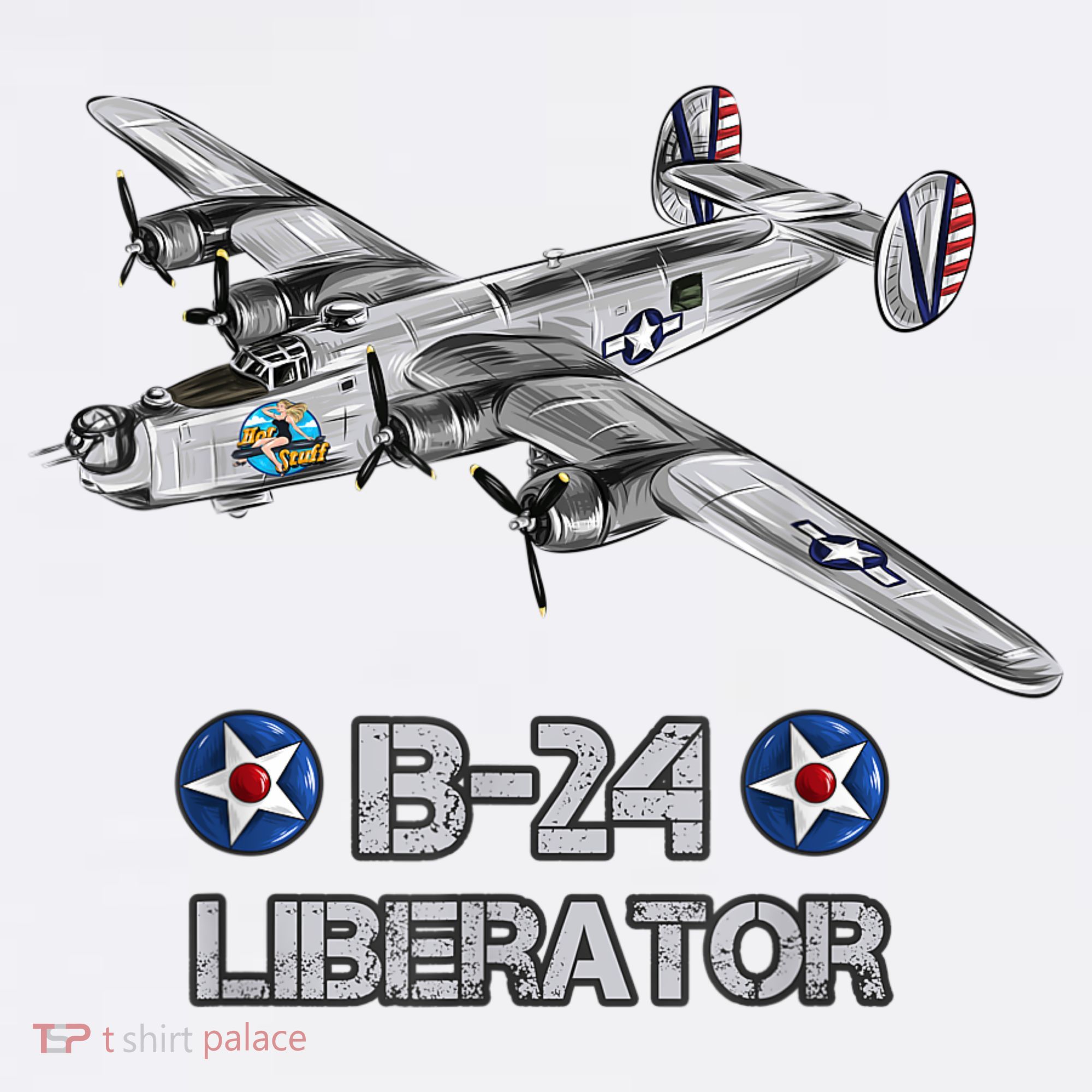 WW2 Aviation B24 Liberator American Heavy Bomber Gift Women's Hoodie