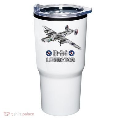 WW2 Aviation B24 Liberator American Heavy Bomber Gift Tumbler