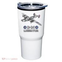 WW2 Aviation B24 Liberator American Heavy Bomber Gift Tumbler thumb 0
