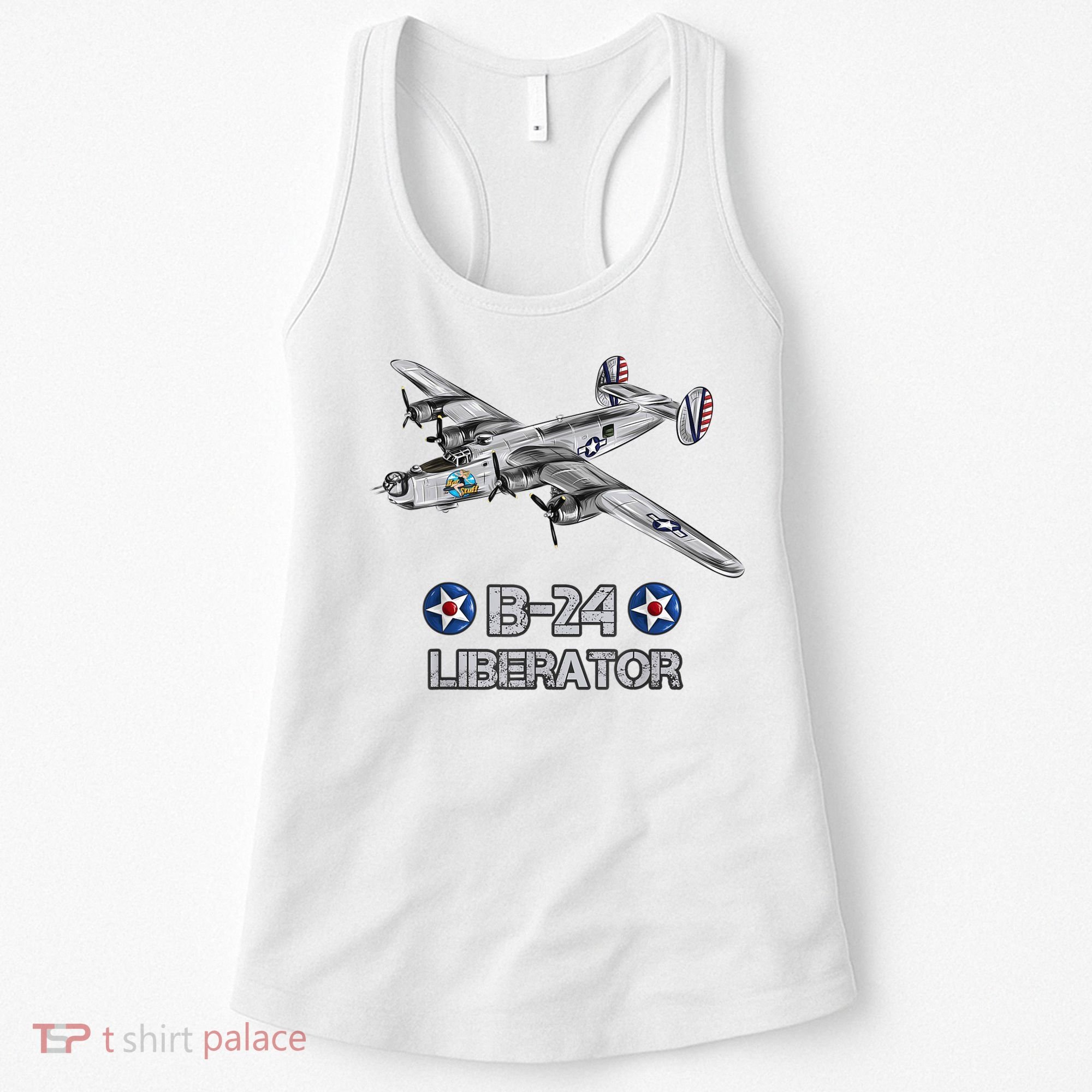 WW2 Aviation B24 Liberator American Heavy Bomber Gift Women's Tank Top