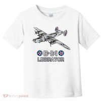 WW2 Aviation B24 Liberator American Heavy Bomber Gift Toddler T-Shirt thumb 0