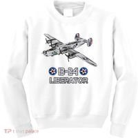 WW2 Aviation B24 Liberator American Heavy Bomber Gift Kids Sweatshirt thumb 0