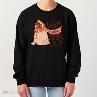Warm And Cozy Pug Women's Sweatshirt thumb 0