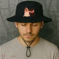 Warm And Cozy Pug Bucket Hat thumb 2