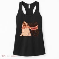Warm And Cozy Pug Women's Tank Top thumb 0