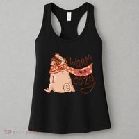 Warm And Cozy Pug Women's Tank Top thumb 3