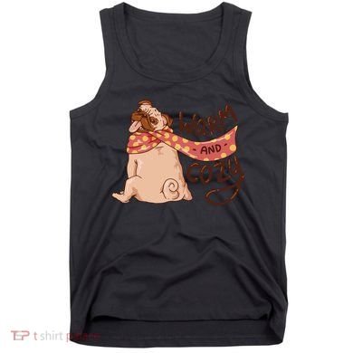 Warm And Cozy Pug Tank Top