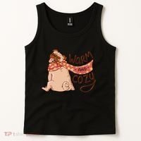 Warm And Cozy Pug Tank Top thumb 2