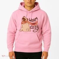 Warm And Cozy Pug Hoodie thumb 2