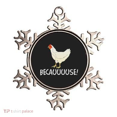 Why Are Chickens So Funny Because Funny Trending Meme Ornament