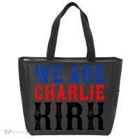 We Are Charlie Kirk Tote Bag thumb 0