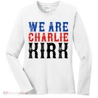 We Are Charlie Kirk Women's Long Sleeve Shirt thumb 0