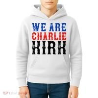 We Are Charlie Kirk Kids Hoodie thumb 4