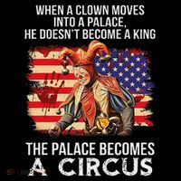 When A Clown Moves Into A Palace He Doesn't Become A King Women's Hoodie thumb 2