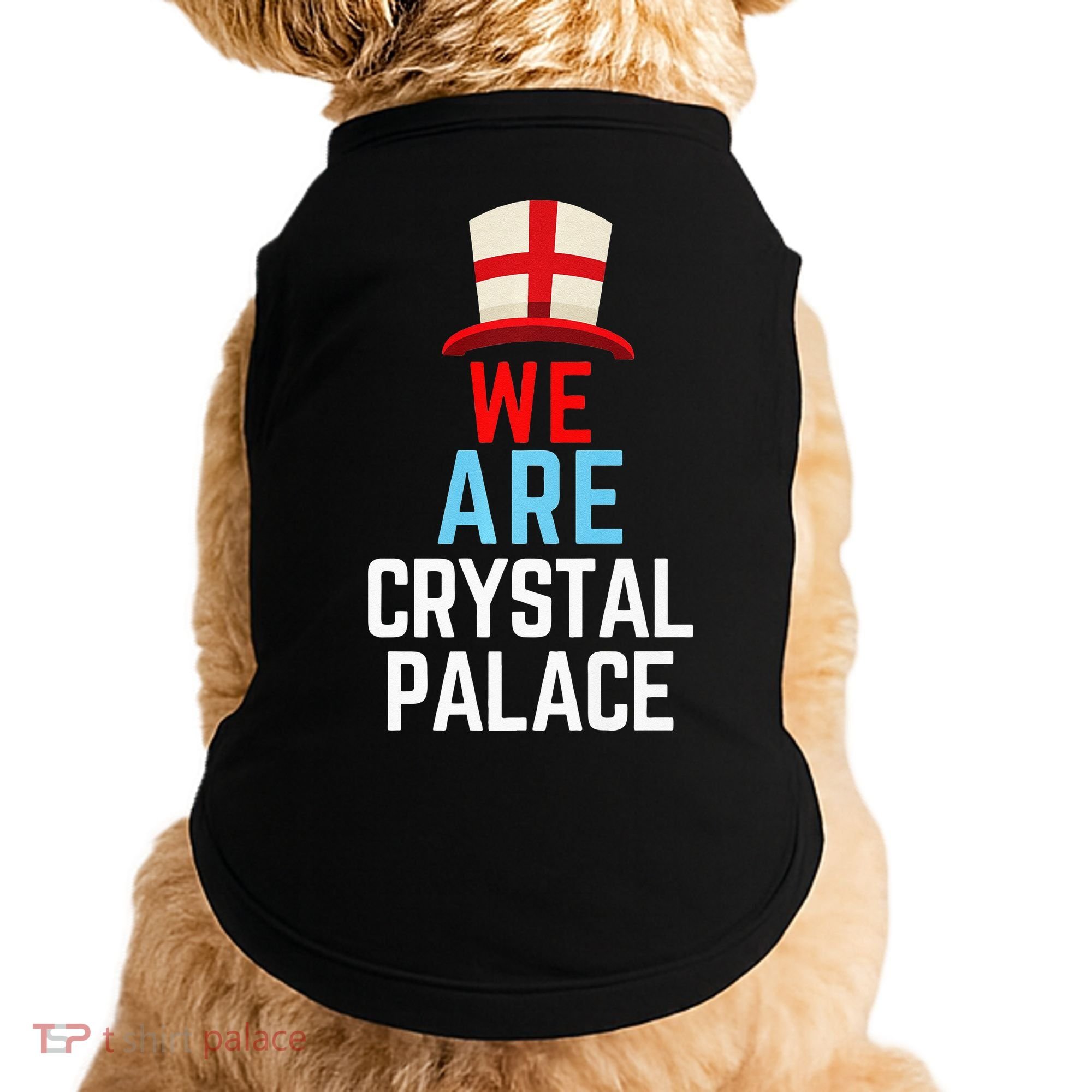 We Are Crystal Palace England Flag Sports Doggie Tank