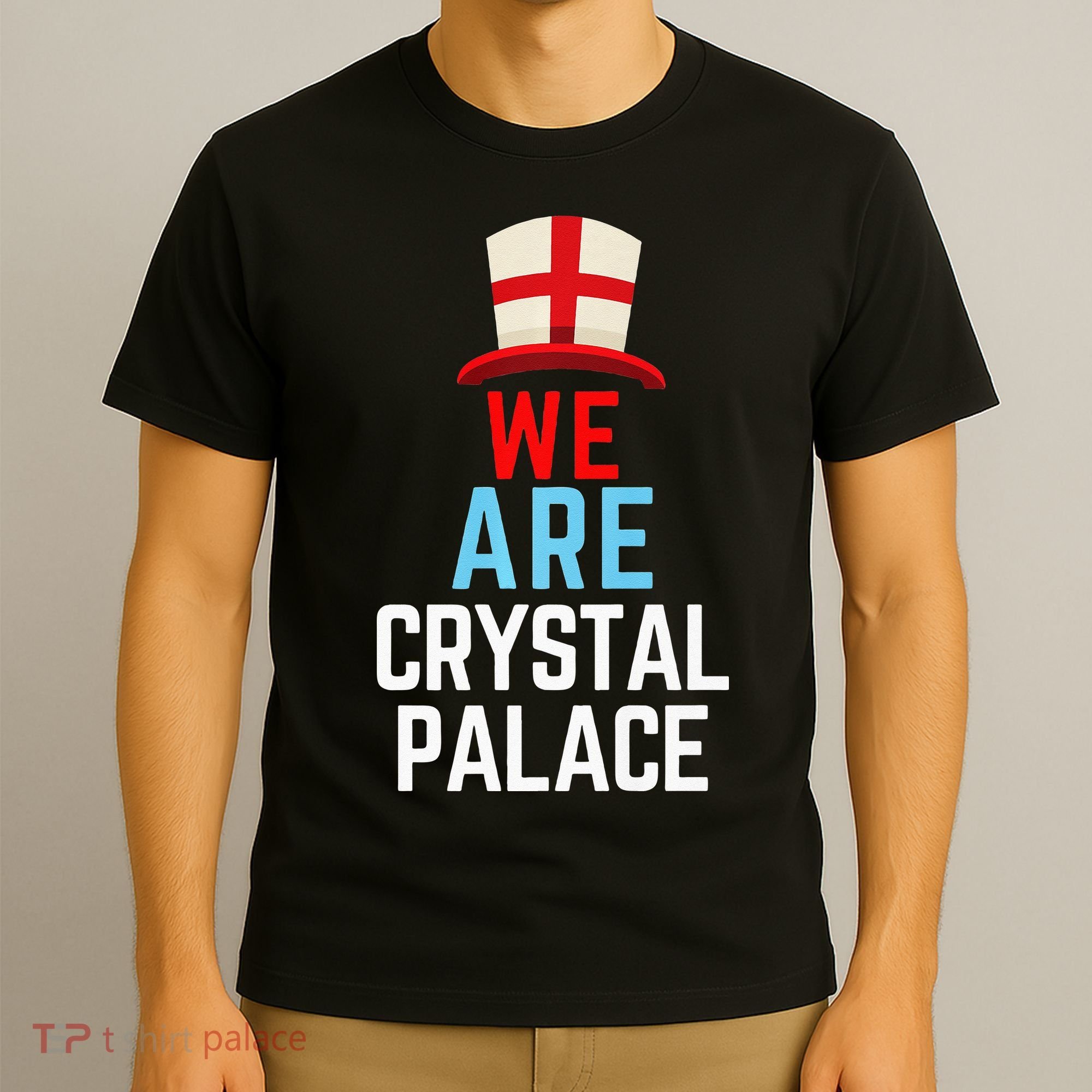 We Are Crystal Palace England Flag Sports T-Shirt