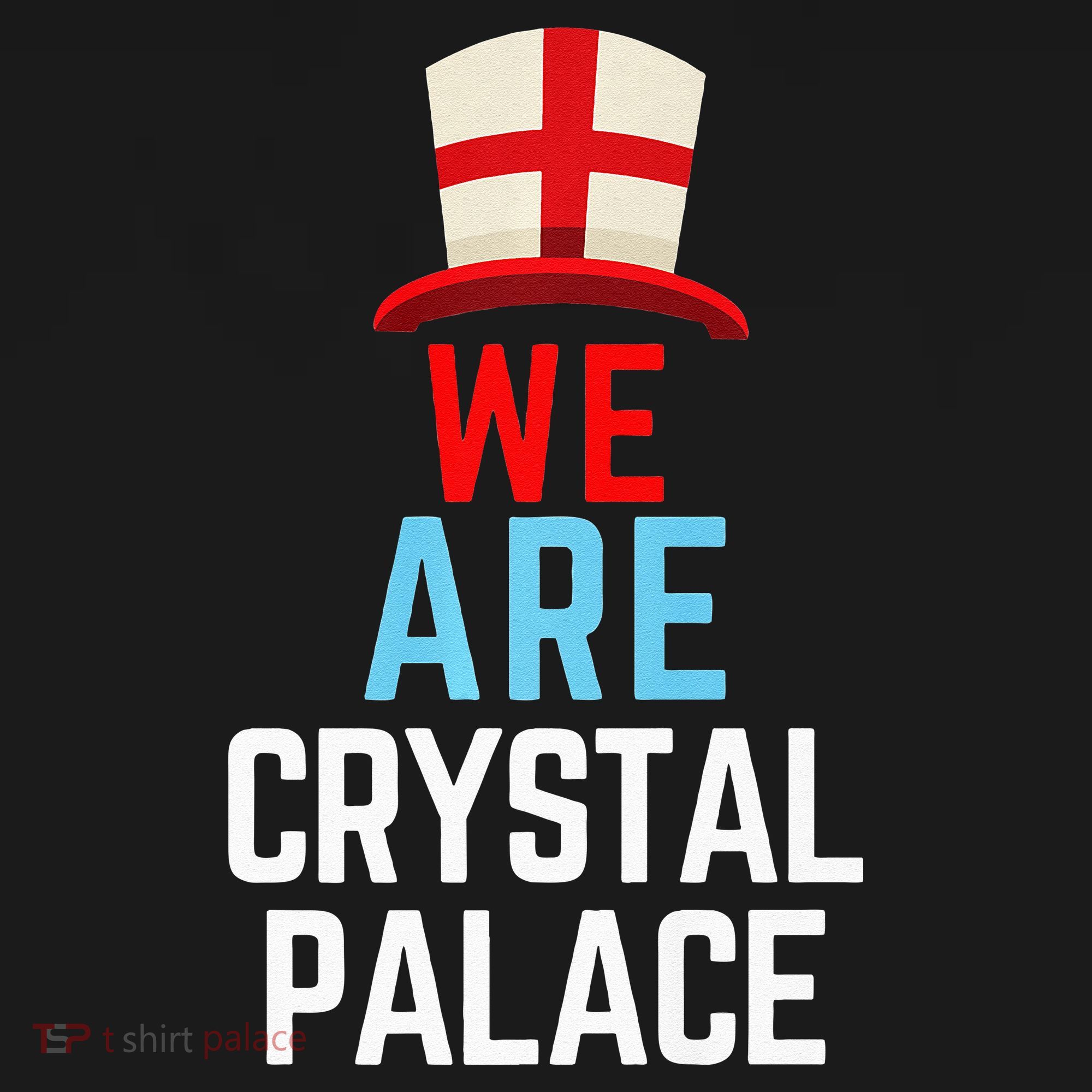 We Are Crystal Palace England Flag Sports Women's Hoodie