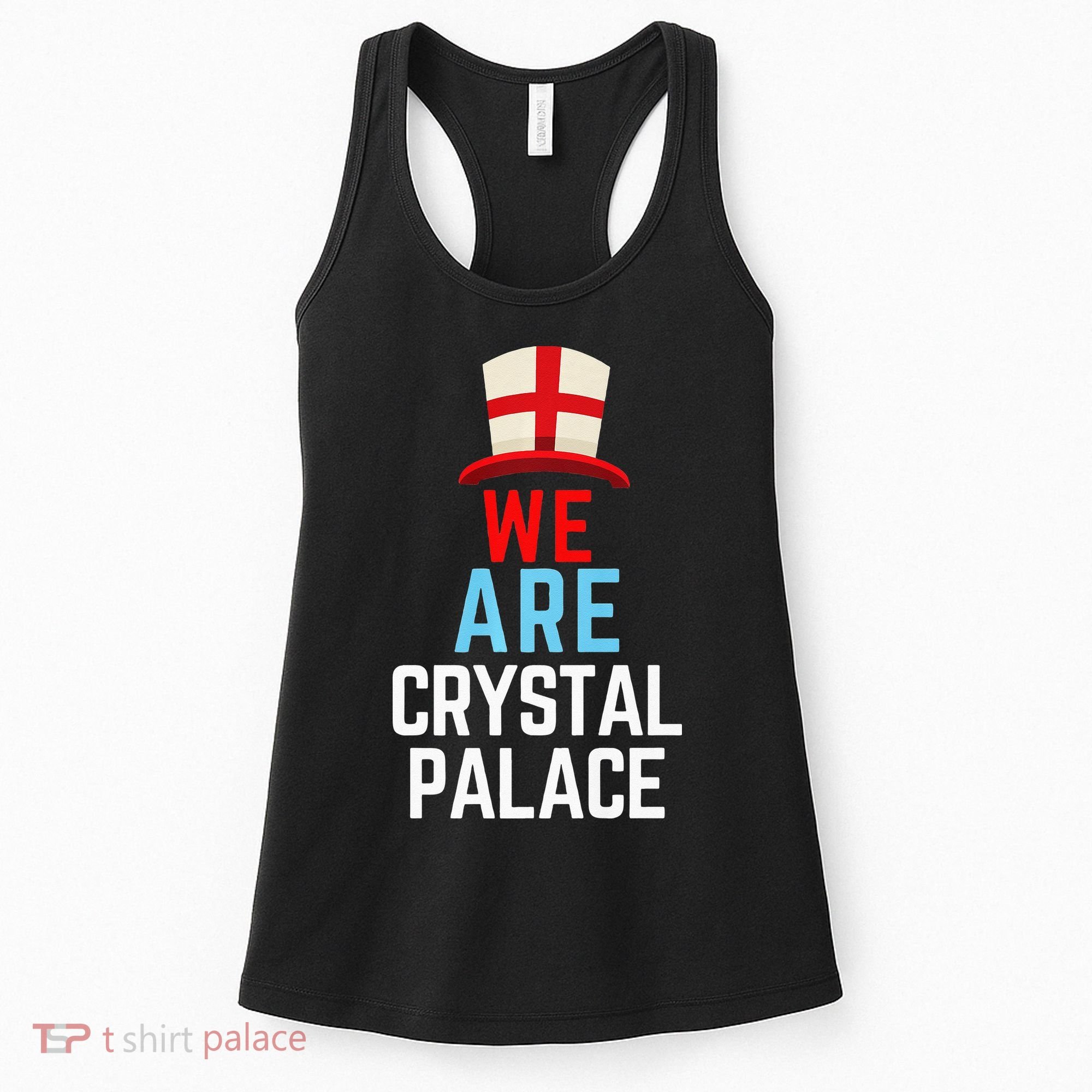 We Are Crystal Palace England Flag Sports Women's Tank Top