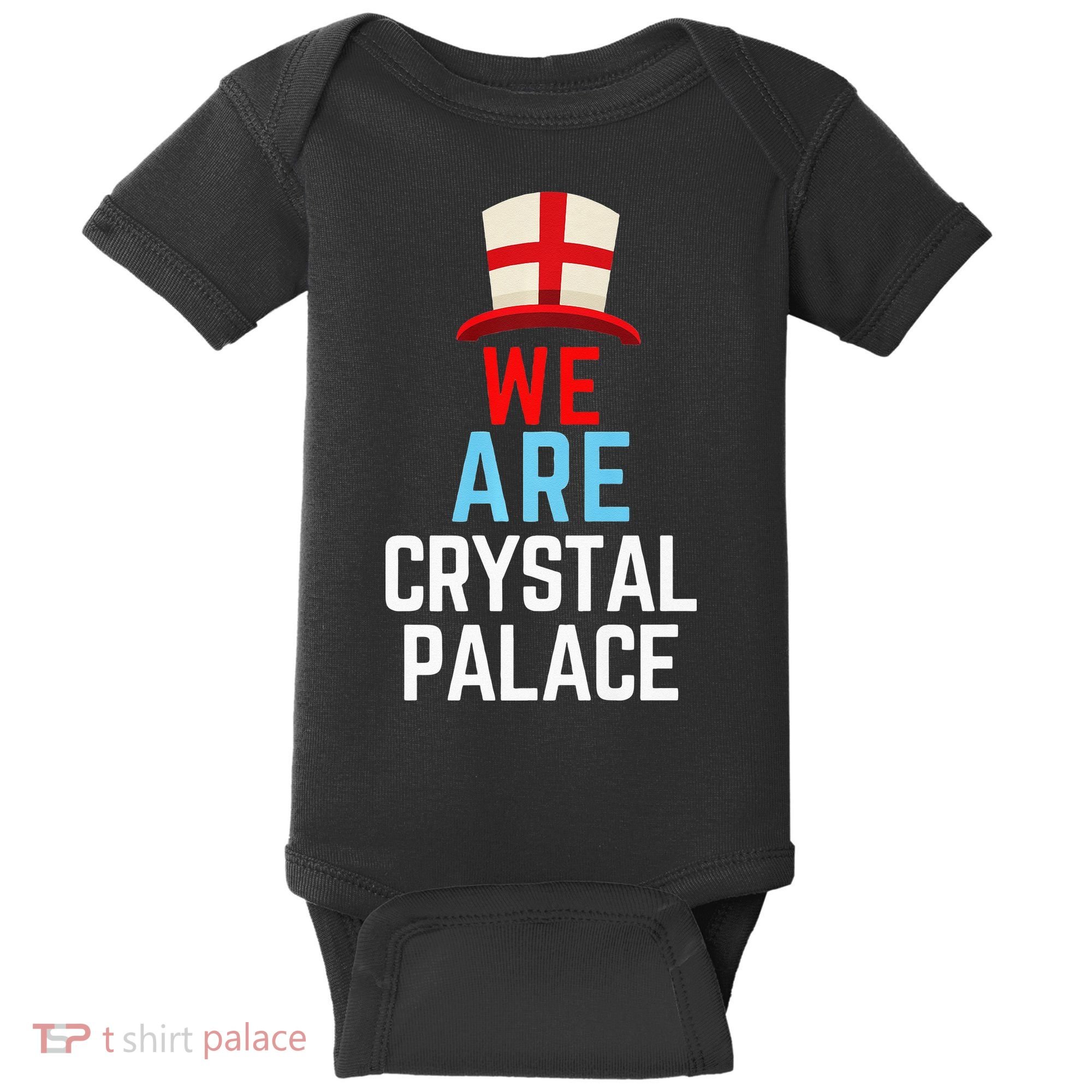 We Are Crystal Palace England Flag Sports Baby Bodysuit