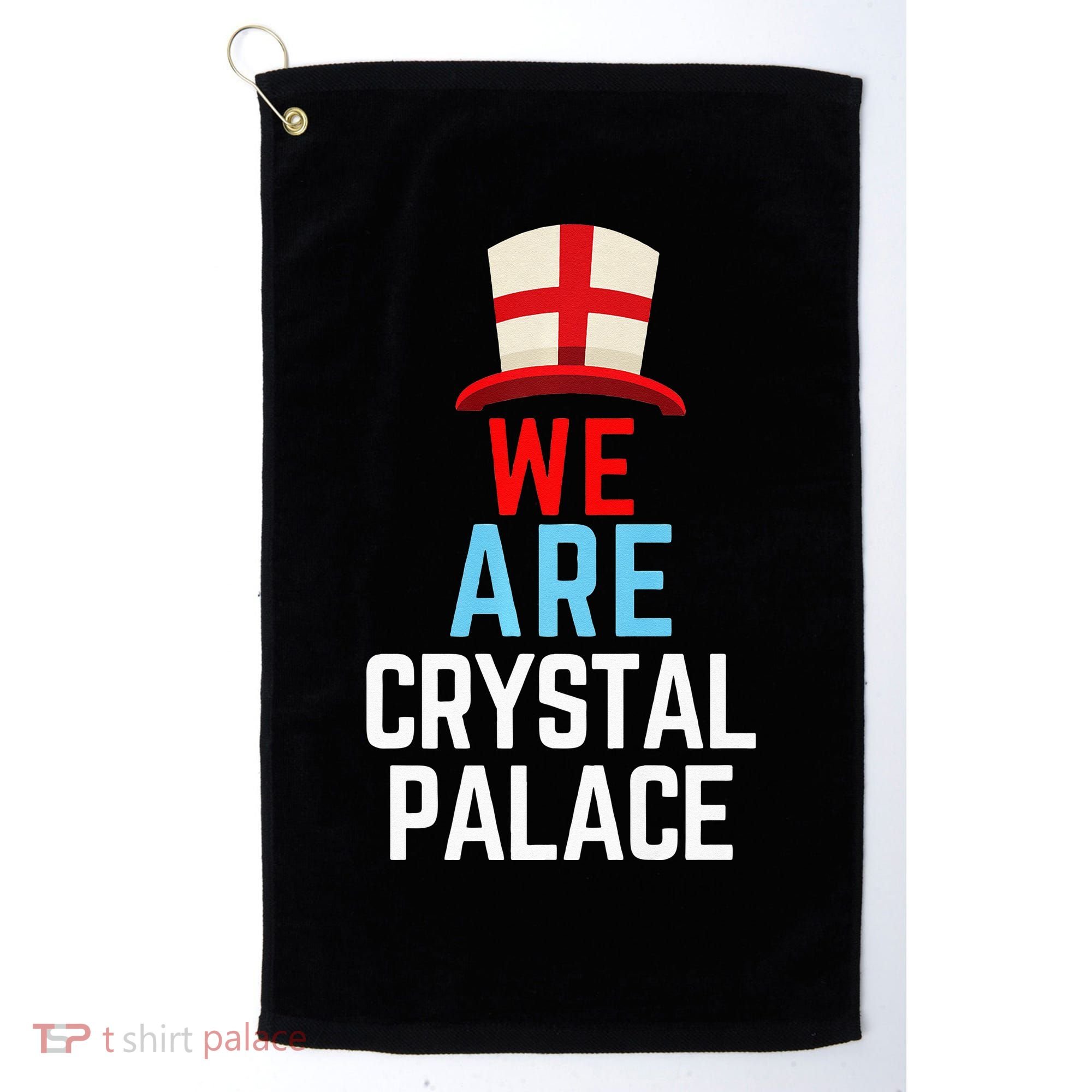 We Are Crystal Palace England Flag Sports Golf Towel