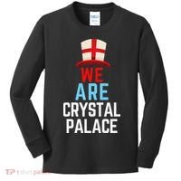 We Are Crystal Palace England Flag Sports Kids Long Sleeve Shirt thumb 0