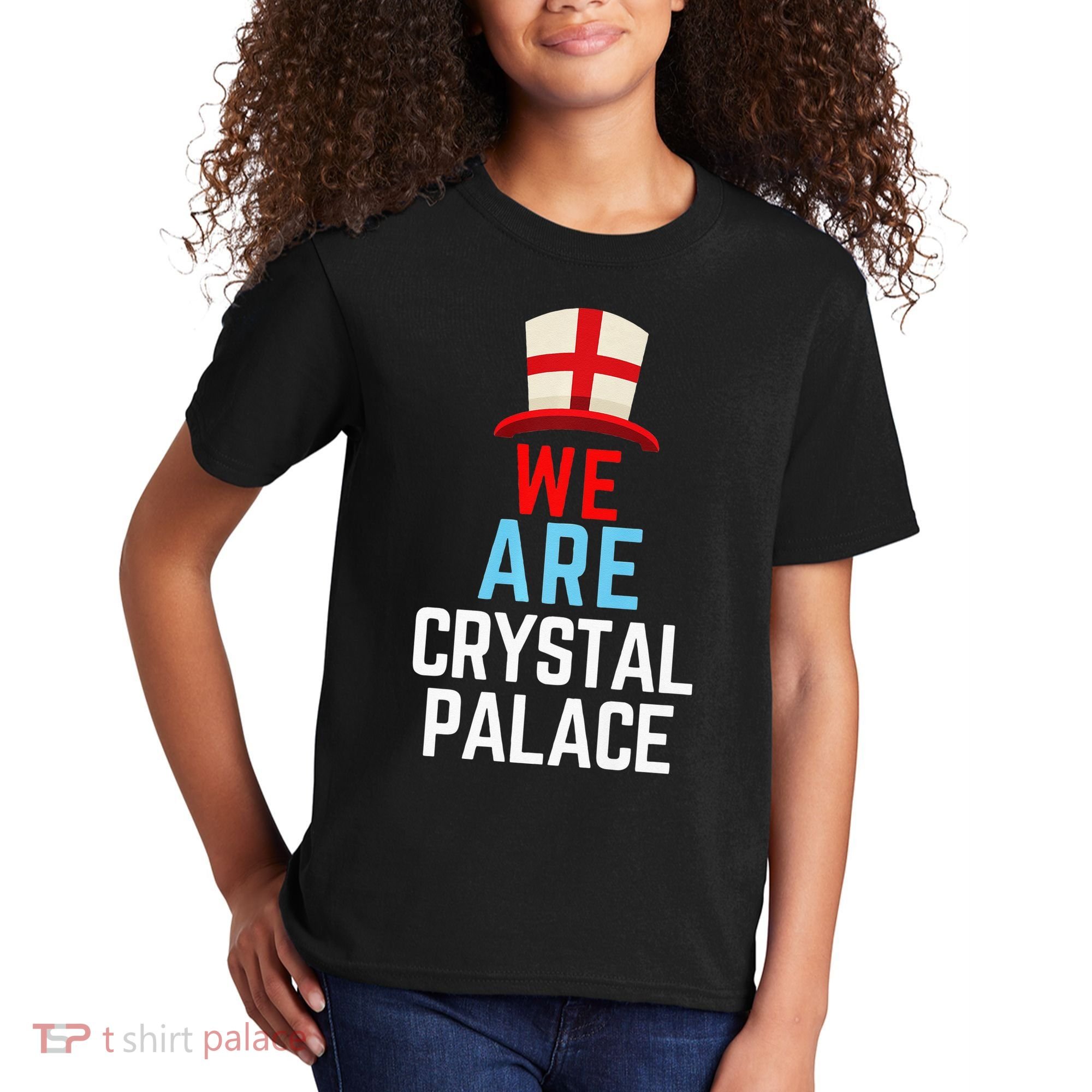 We Are Crystal Palace England Flag Sports Kids T-Shirt