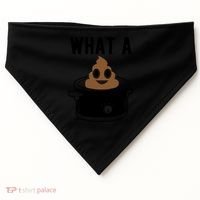 What A Crock Cute Gift Funny Poop In A Crock Pot Meaningful Gift USA-Made Doggie Bandana thumb 0