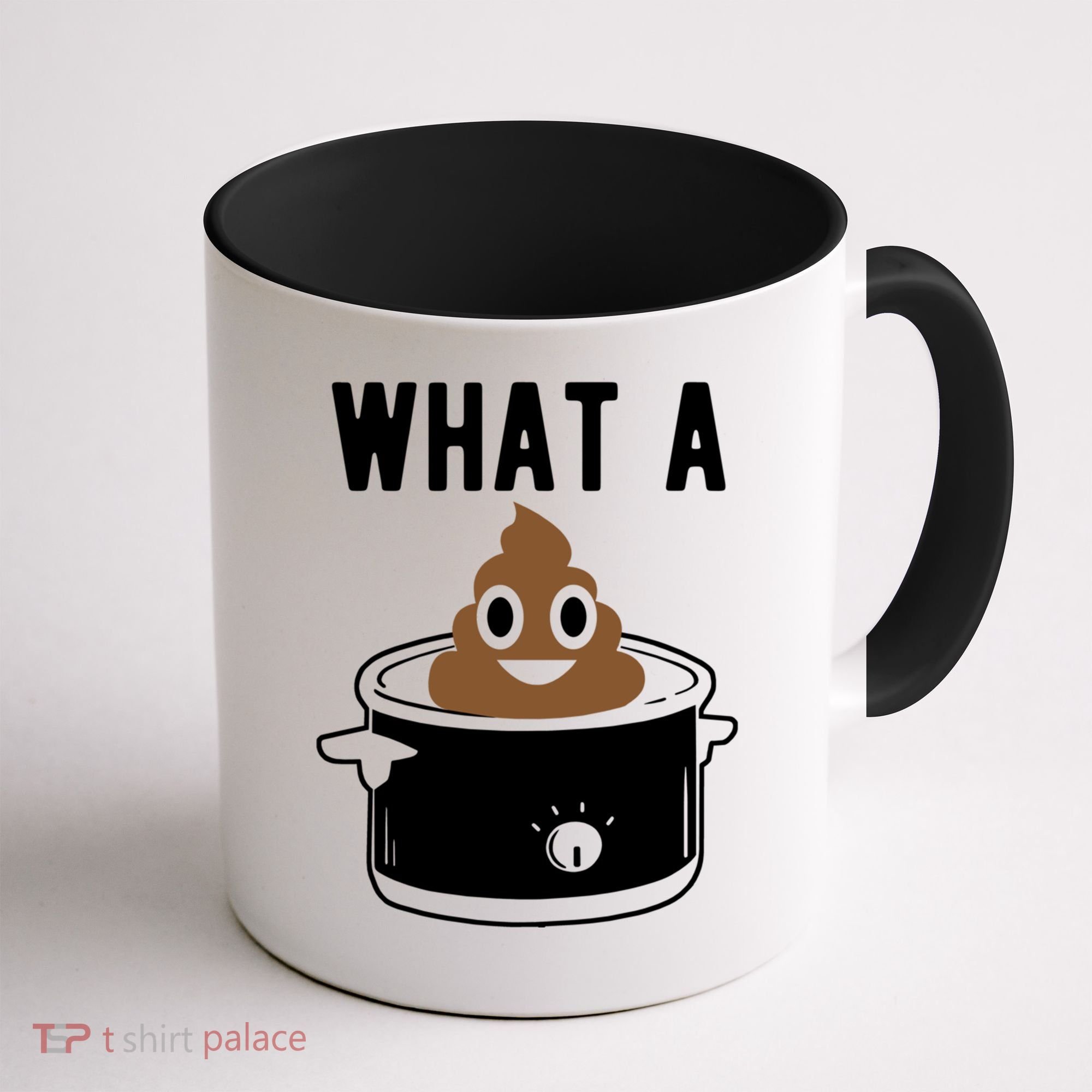 What A Crock Cute Gift Funny Poop In A Crock Pot Meaningful Gift Coffee Mug