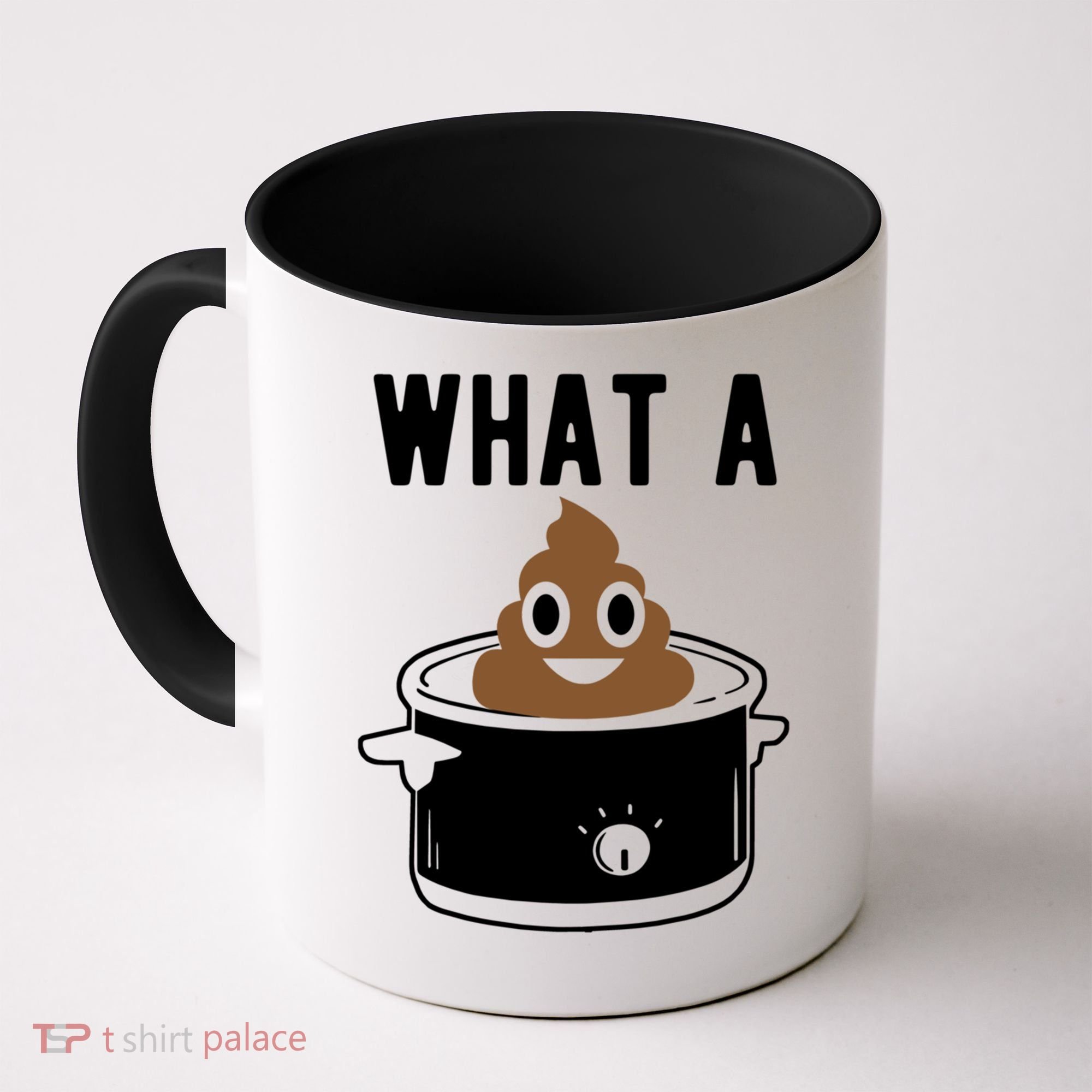 What A Crock Cute Gift Funny Poop In A Crock Pot Meaningful Gift Coffee Mug