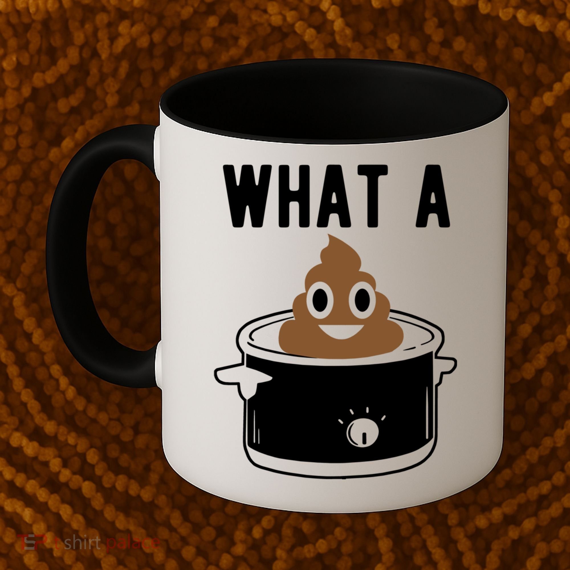 What A Crock Cute Gift Funny Poop In A Crock Pot Meaningful Gift Coffee Mug