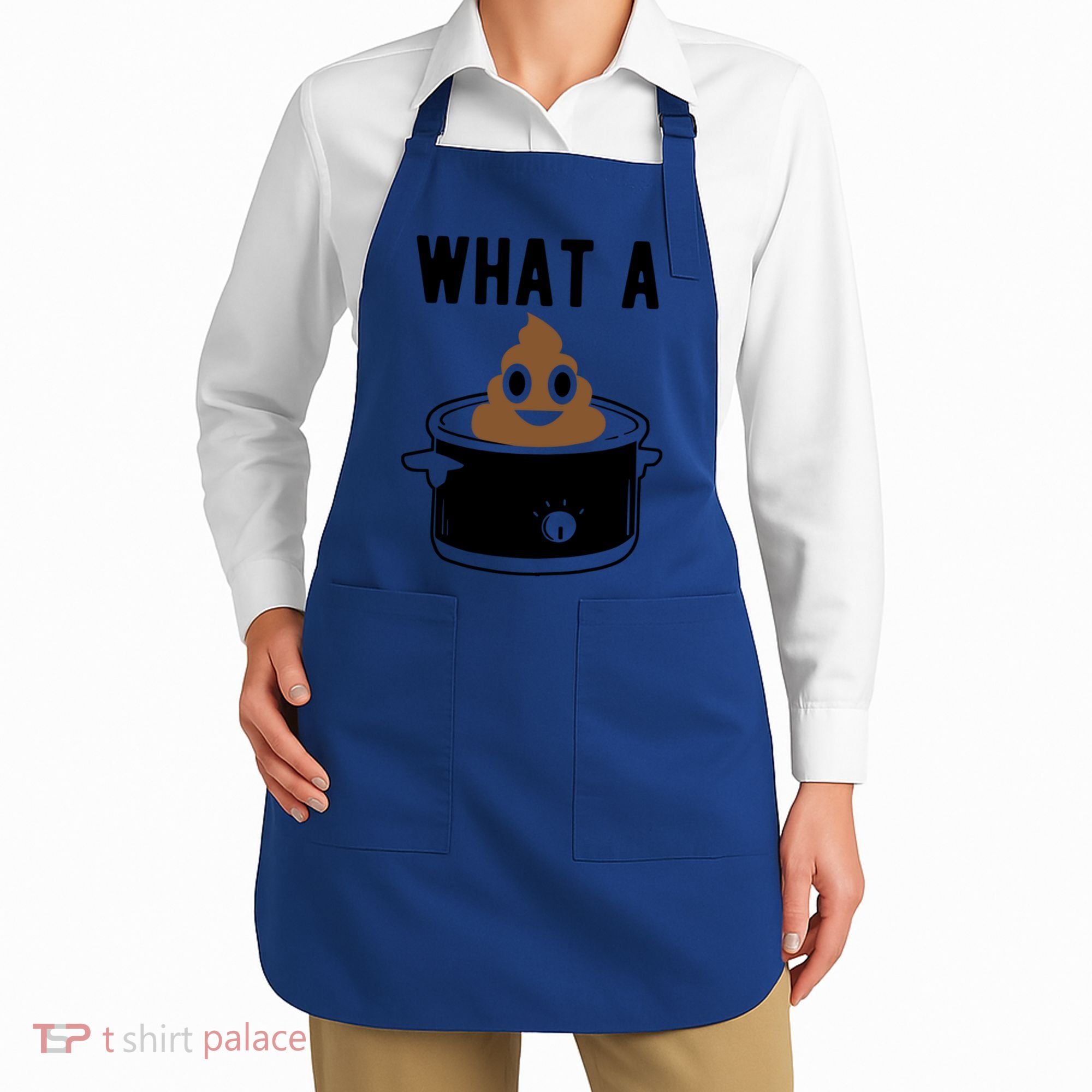 What A Crock Cute Gift Funny Poop In A Crock Pot Meaningful Gift Apron