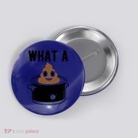 What A Crock Cute Gift Funny Poop In A Crock Pot Meaningful Gift Button thumb 0