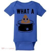 What A Crock Cute Gift Funny Poop In A Crock Pot Meaningful Gift Baby Bodysuit thumb 0