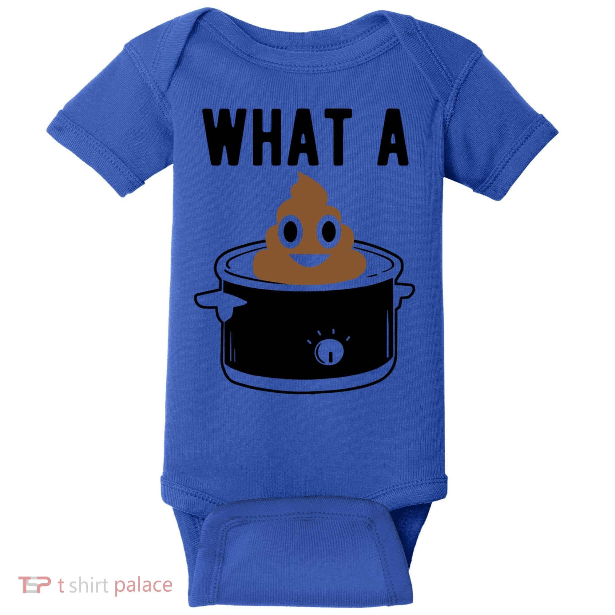 What A Crock Cute Gift Funny Poop In A Crock Pot Meaningful Gift Baby Bodysuit