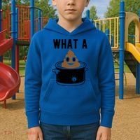 What A Crock Cute Gift Funny Poop In A Crock Pot Meaningful Gift Kids Hoodie thumb 2