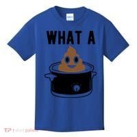 What A Crock Cute Gift Funny Poop In A Crock Pot Meaningful Gift Kids T-Shirt thumb 0