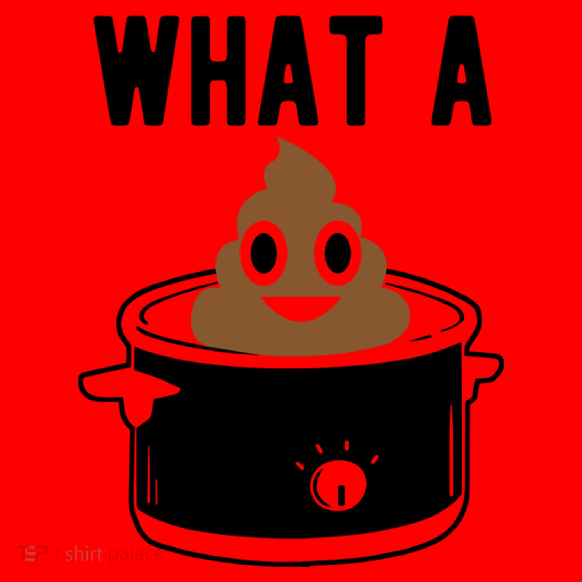 What A Crock Cute Gift Funny Poop In A Crock Pot Meaningful Gift Santa Hat